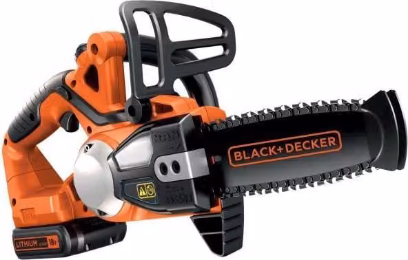 Motosega a batteria BLACK&DECKER GKC1820L20-QW, 18 V, lama da 20 cm, incl. batteria da 2 Ah e caricabatteria