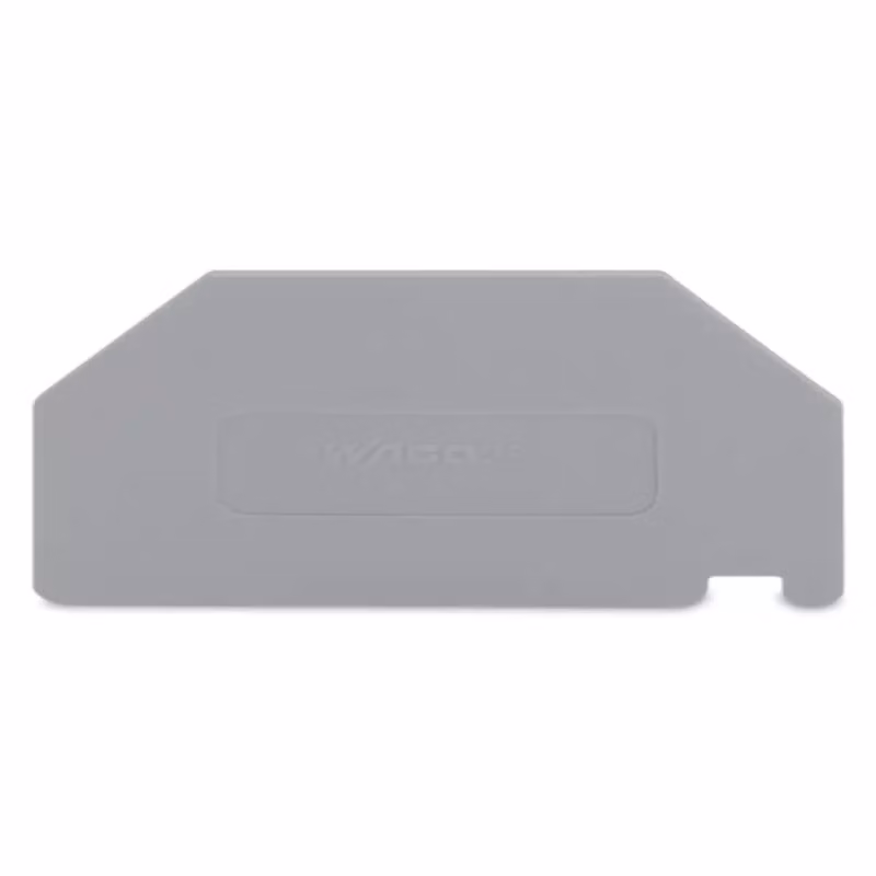 Parete divisoria WAGO grigia, spessore 2 mm, per morsetti passanti 280-332