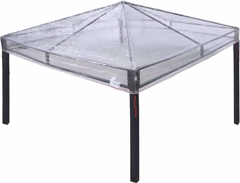 Sostituzione Copertura Gazebo Trasparente 300 x 300 x 26 cm PVC