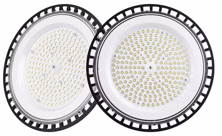 Illuminazione industriale, alta luminosità, costruzione robusta e duratura, 2 pezzi da 200W