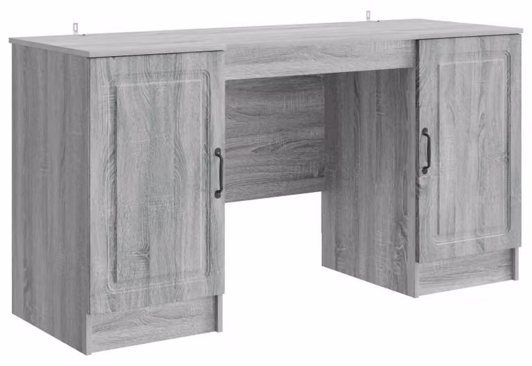 Scrivania Grigio Sonoma 142,5 x 50 x 75 cm Legno ingegnerizzato