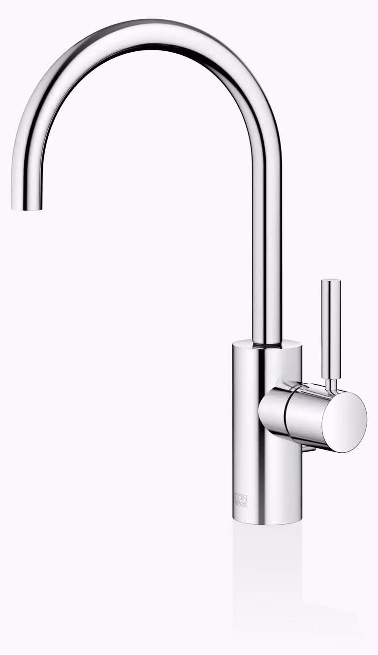 Dornbracht META Mitigeur monocommandé pour lavabo avec vidage, saillie 165mm, bec orientable 360, 33560661-00, 33560661-00