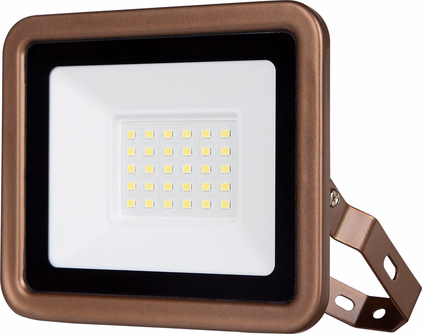 REV Proiettore LED Eco+, 20W, 6500K, 1700lm, bianco freddo, IP65, bronzo