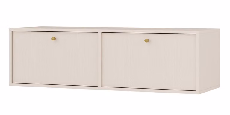 Porta TV IROS 4 - beige / oro