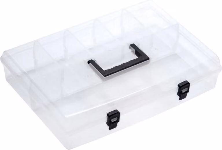 Organizzatore a valigetta UNIBOX NUN16, 8.5x29.8x40 cm, 6 scomparti