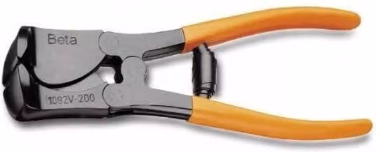 Tronchese a doppia leva frontale Beta 1092V in acciaio arancione 200 mm – 1