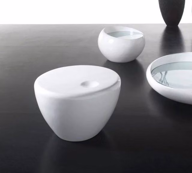Tavolino 60 x 30 H cm Bowl 60cm X 60cm H 30cm Stones