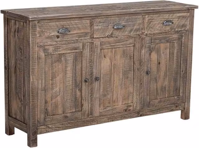 Credenza in legno marrone 140x40x86,5h cm
