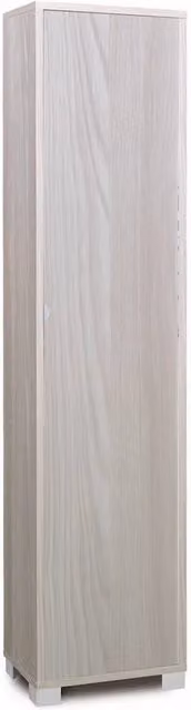 Mobile colonna portaoggetti SARMOG con 1 anta, colore Olmo chiaro, L/P/H: 43 x 29 x 190 cm