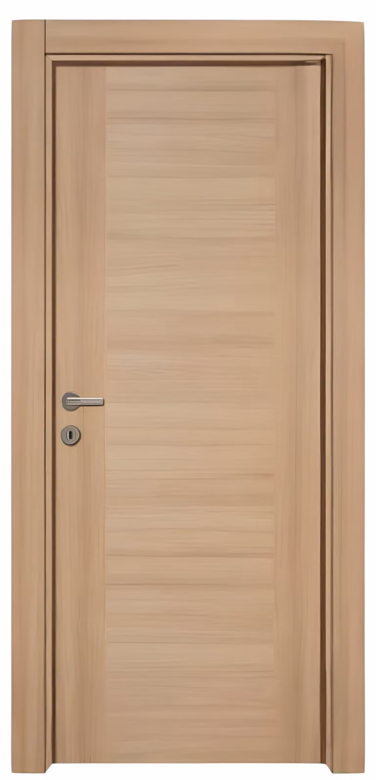 Moderne Beige Einzeltür Designer Haustüren Exklusive Wohnungstür