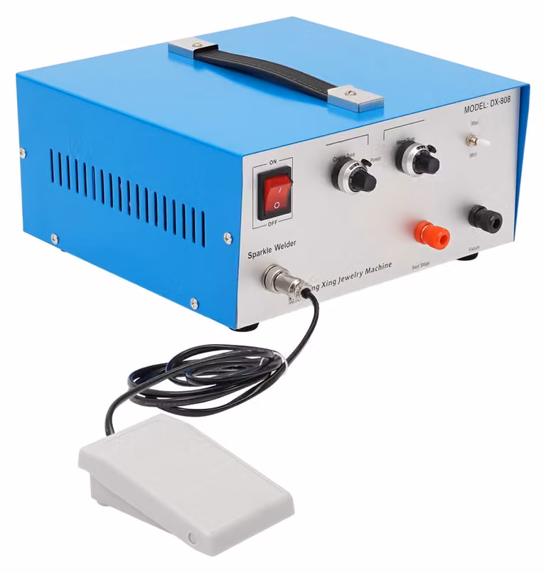 Apparecchio per saldature di precisione per gioielli, potenza 600 W, tensione 220 V, compatto e leggero