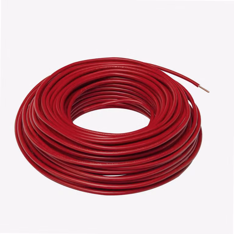 ZENITECH Cavo di alimentazione HO7V-U 1,5 mm² rosso - 25 m