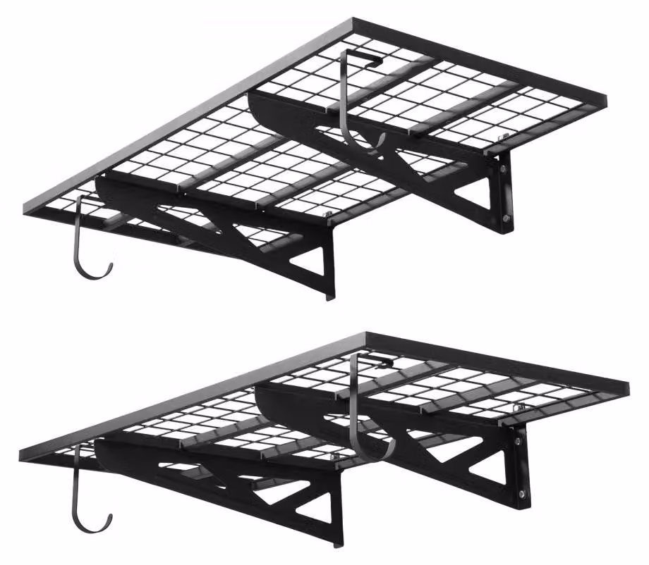Kit di pannelli per garage, da montare a parete - composto da 2 pezzi, dimensioni 1219x620x210 mm