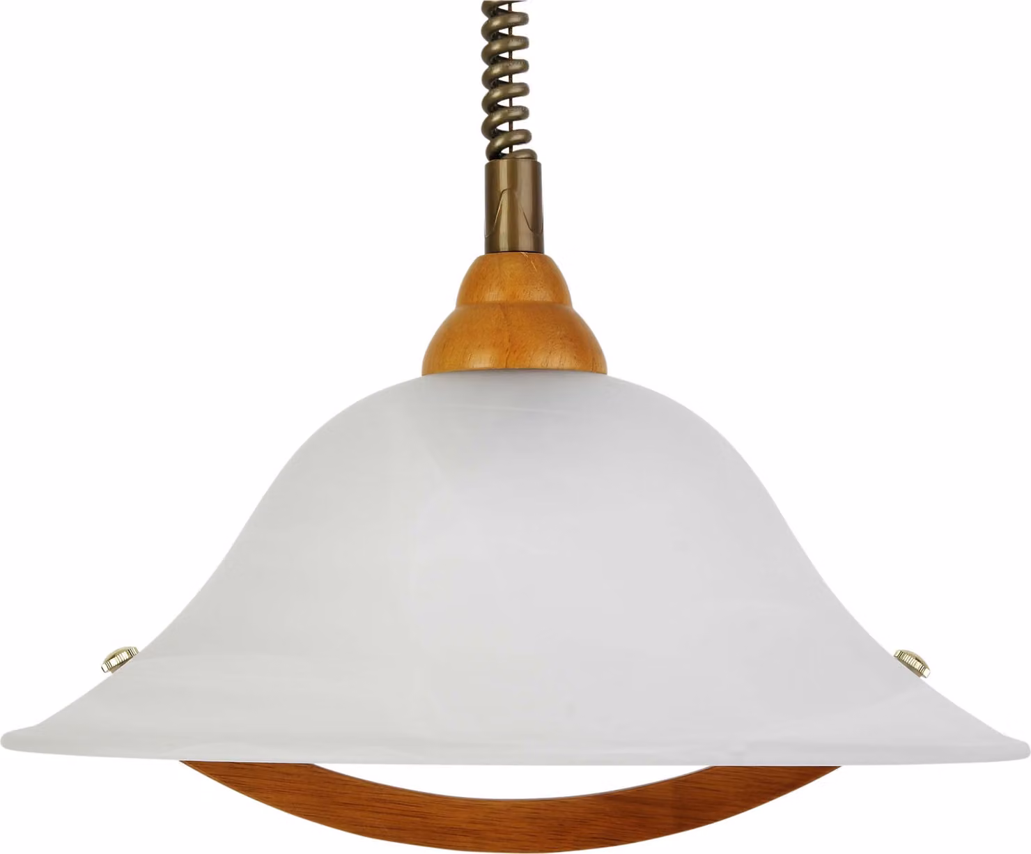 Lampada a sospensione Brillante Torbole PE 1 RZ con cavo a rullo; 73678/72