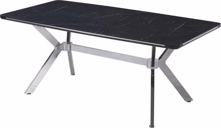 Luxus Esstisch Ausziehbar Esszimmer Tisch Metall Schwarz Tische Esstische Möbel