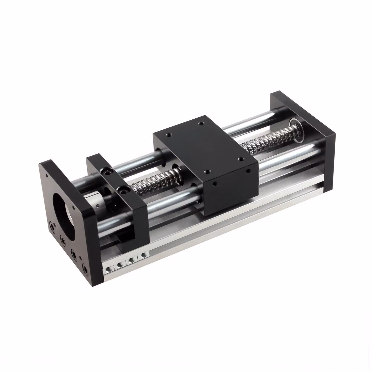 Tavola lineare CNC, precisione di 0,03 mm, capacità di carico di 50 kg, corsa utile di 100 mm, modello SFU1204