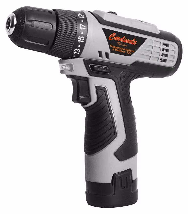 Trapano/Avvitatore A Batteria 12V Cardinale 12V - 1,5Ah