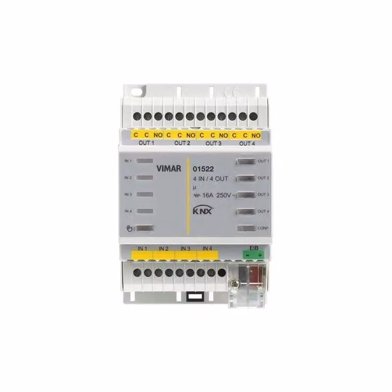 Vimar 01522 Dispositivo KNX con 4 ingressi e 4 uscite – 2