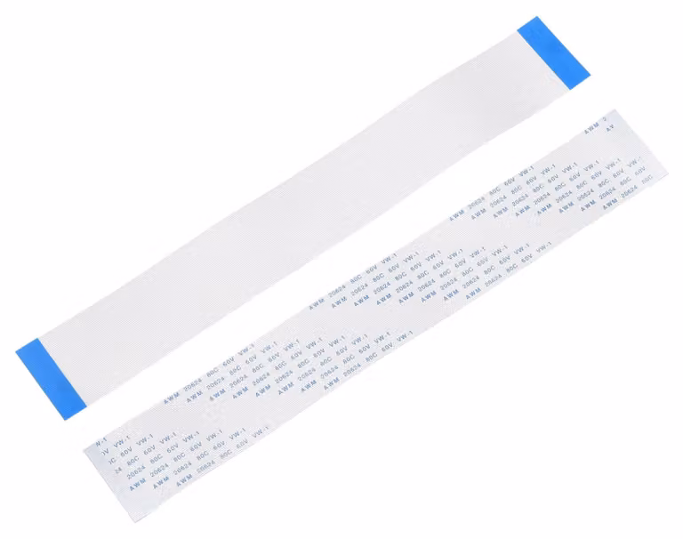 Cavo piatto FFC, 55 poli, sezione 0,5 mm, lunghezza 200 mm, confezione da 5 pezzi