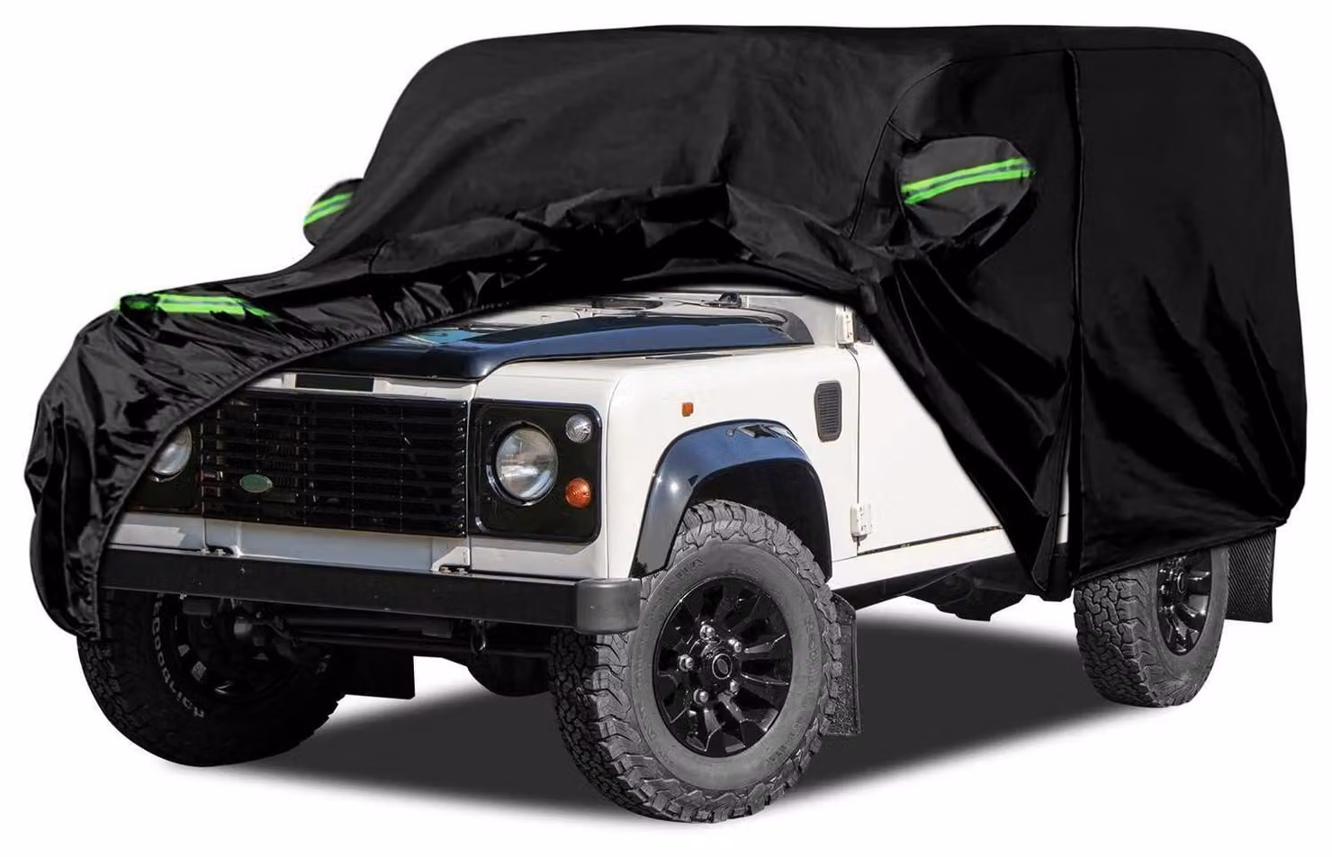 Copertura impermeabile per auto, adatta a Land Rover Defender 110 dal 1990 al 2016, ideale per la protezione completa all'aperto e in tutte le condizioni atmosferiche