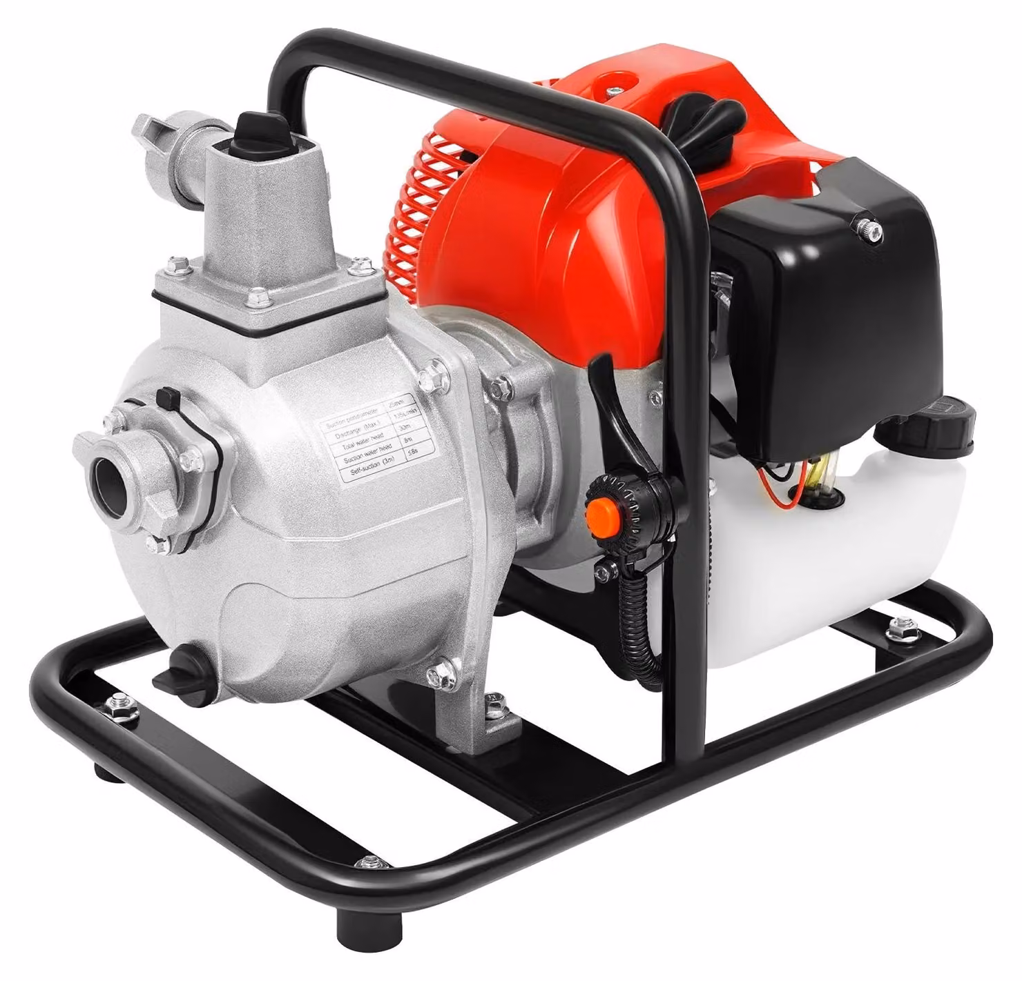 Pompa per carburante, potenza 1,25 kW, basso consumo di carburante, colore rosso