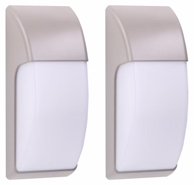 Lampada da esterno a LED, modello C4, potenza 23 W, flusso luminoso 1263 lm, grado di protezione IP65, colore grigio