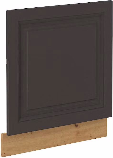 Anta per lavastoviglie da incasso SOPHIA - 60x57 cm, grigio scuro / rovere artisan