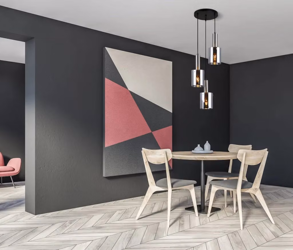 Lampadario a soffitto Italux Sardo moderno in metallo e vetro nero e argento, regolabile in altezza, con 3 lampadine E27 – 2