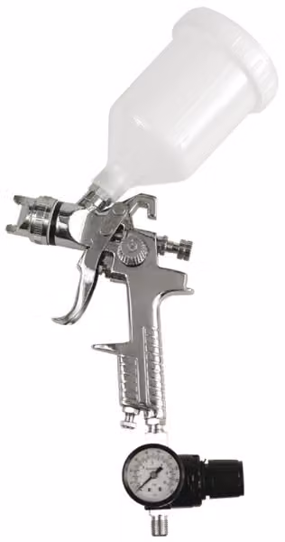 Pistola per verniciatura con serbatoio da 600 ml