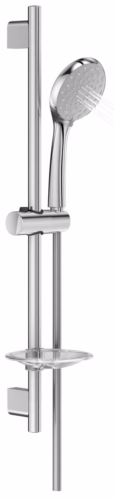 Set doccia Awaken, cromato, soffione manuale diametro 11 cm, 3 getti
