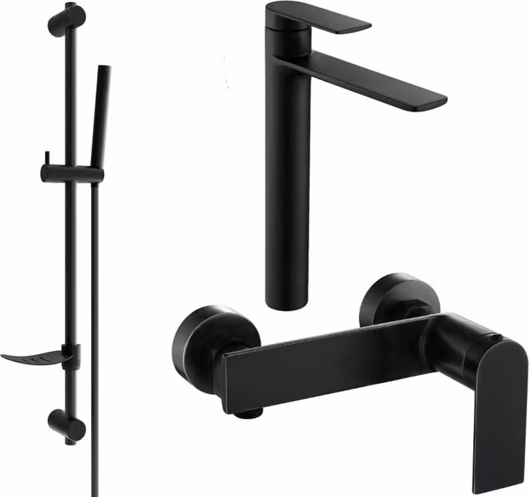 Mexen Zero DF70 set doccia, nero - 71114DF70-70