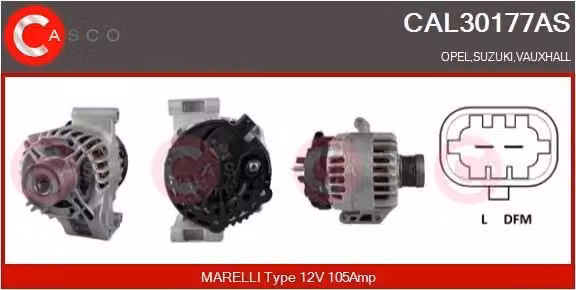 Alternatore 105A