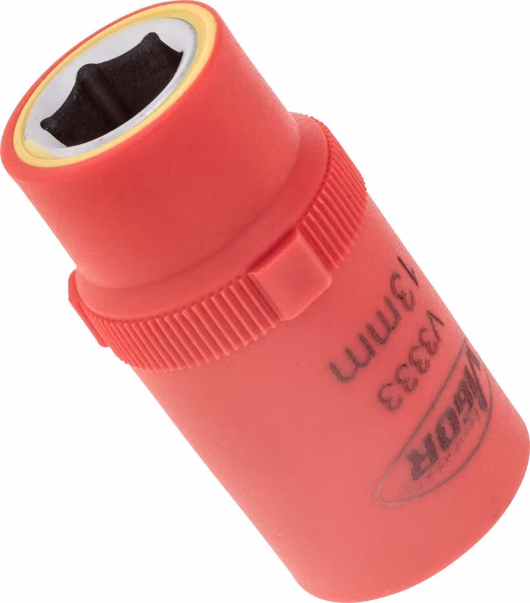 VIGOR VDE Inserto per chiave a bussola V3333 1/2" esagono esterno SW 13 mm