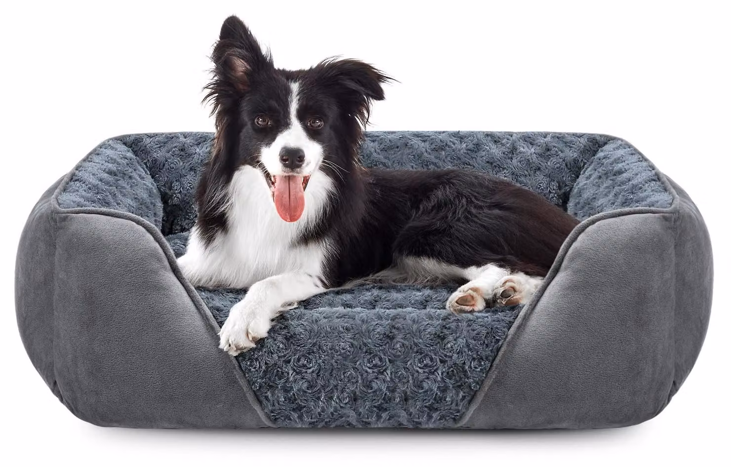 Omgoods - Cuccia antistress per cani di taglia media, dimensioni 76x61x23 cm