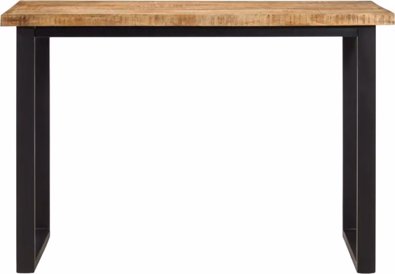 vidaXL Tavolo da pranzo 110x55x75 cm in legno massiccio di mango
