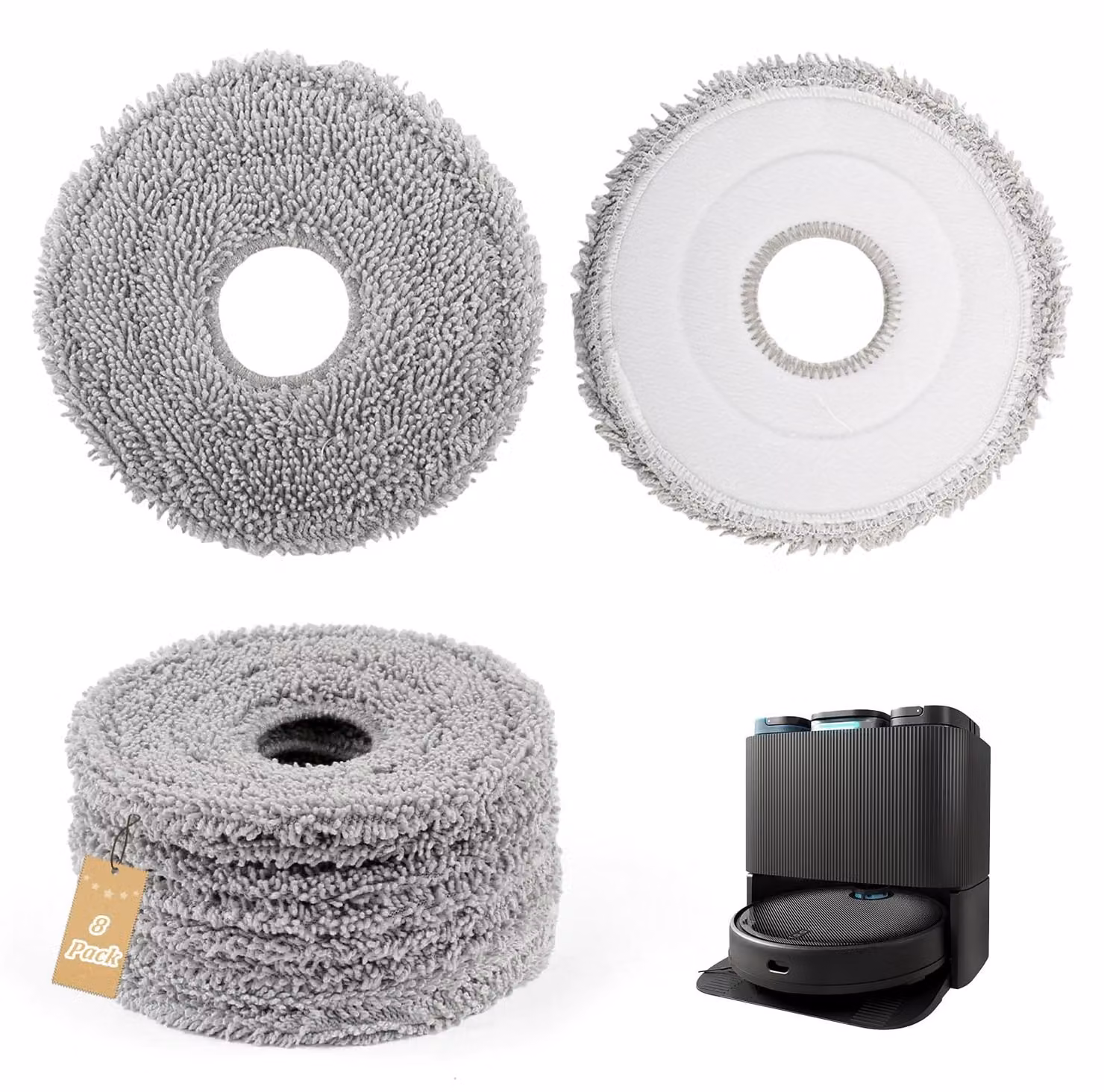 Copertura di ricambio per mocio, accessori, 1 pezzo, 0,11 kg