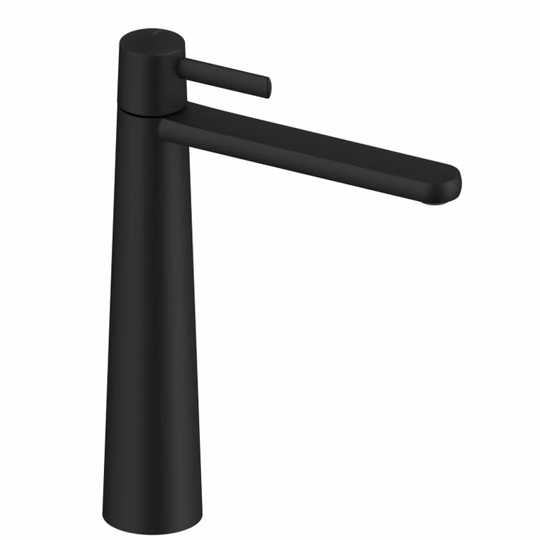 SANYCCES Dedal ColdOpen Rubinetto per lavabo Altezza bocca 245 mm, nero opaco