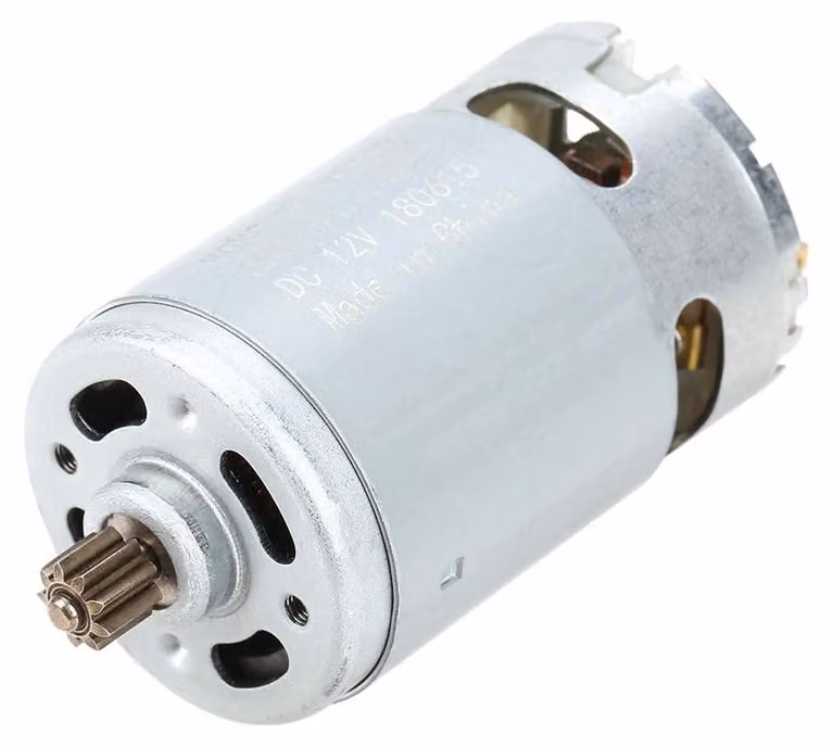 Motore a corrente continua da 12V, 90W, con 9 denti, per accessori per trapani