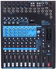Mixer DJ Oqan Q12 USB MK2 Black con Bluetooth e connettività USB-C e USB-A – 1