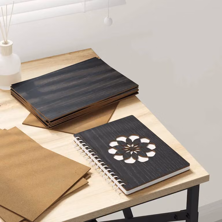 vidaXL Pannelli decorativi in legno Rovere Nero, 150 pezzi, L/P/H: 21 x 15 x 0,27 cm
