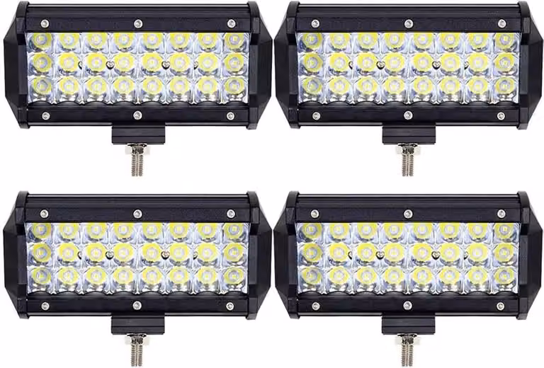 Greenmigo 4X 72W LED Fari da lavoro Fari fuoristrada Fari per veicoli IP67 Impermeabili Fari supplementari Proiettori Auto Luci di lavoro 12V 24V