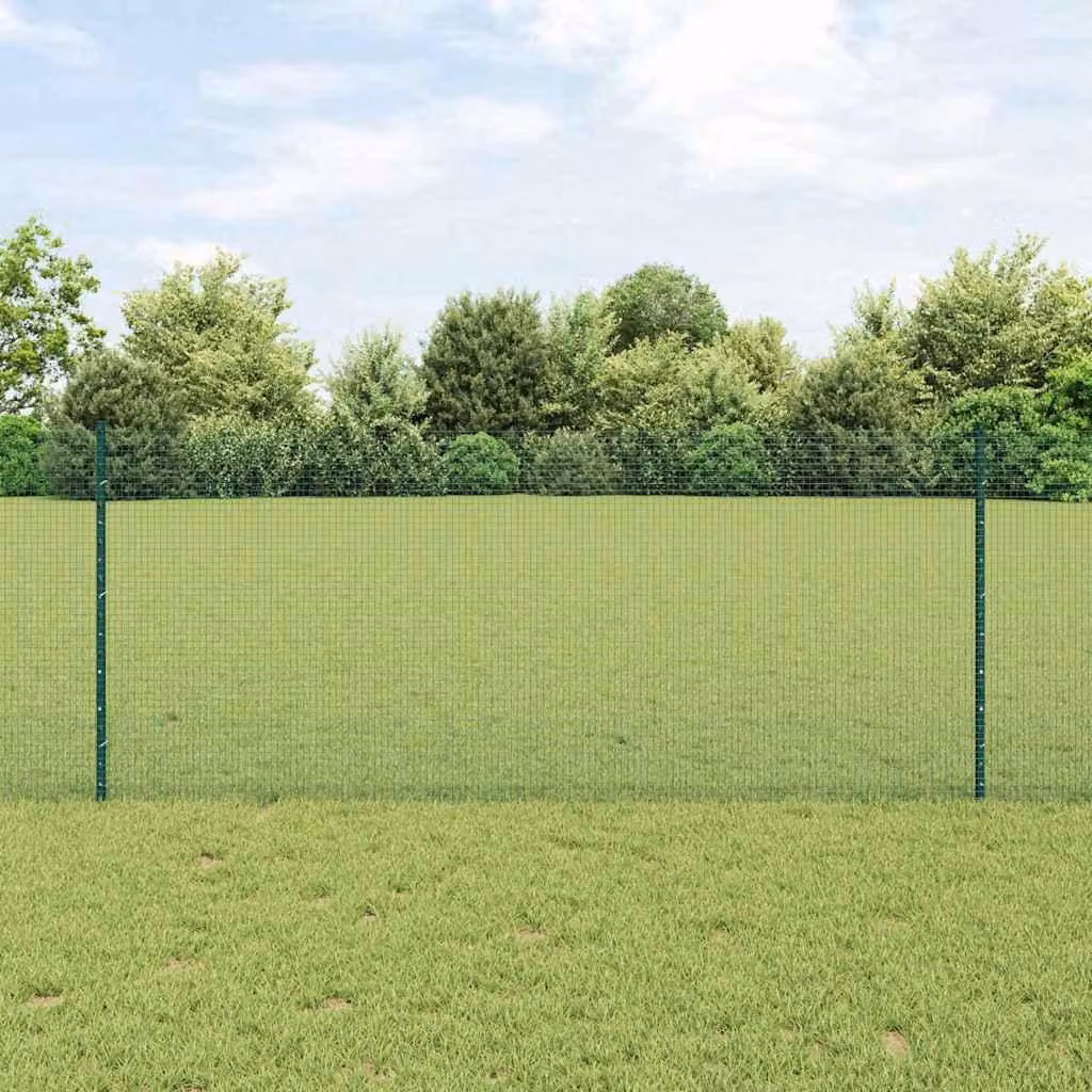 Recinzione in rete saldata con palo 10 x 1 m (L x H)