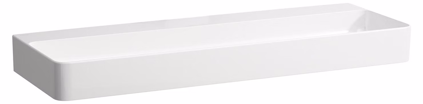 LAUFEN VAL lavabo, encastré, sans trou pour robinet, sans trop-plein, 1200x420mm, H8102897571121, H8102897571121