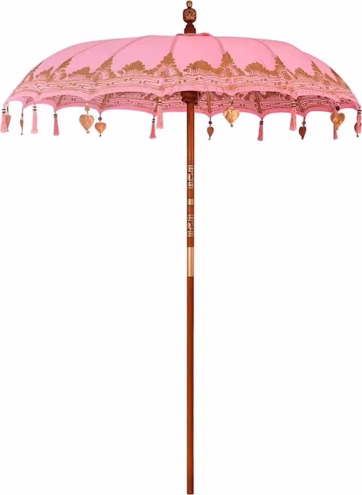 Ombrellone balinese rosa 185 x 185 x 260 cm