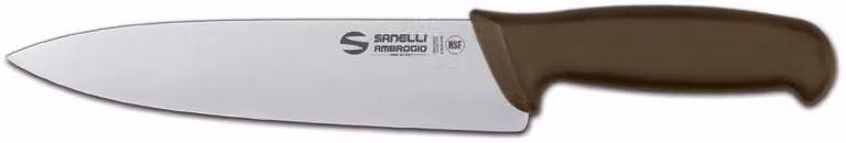 Trinciante cuoco cm 20 marrone linea Supra di Sanelli Ambrogio