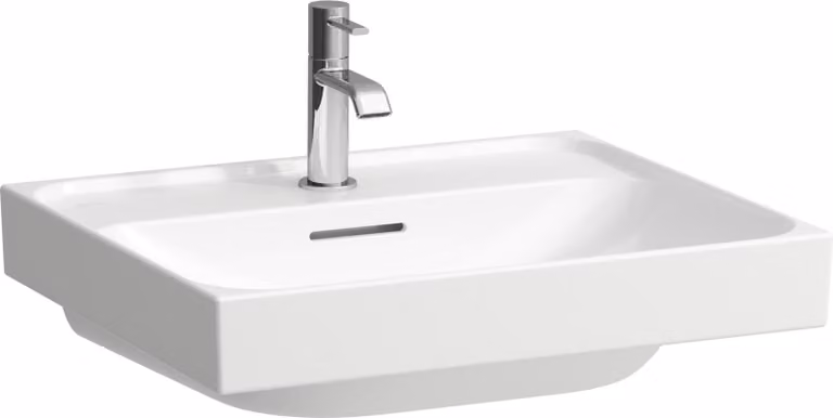 LAUFEN MEDA lavabo à poser, poli, 550x460mm, 1 trou pour robinet, avec trop-plein, H8161124001041, H8161124001041