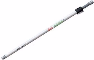 Manico Telescopico in Alluminio Argento per Cogliolive Minelli, Altezza: 110 cm, Larghezza: 17 cm