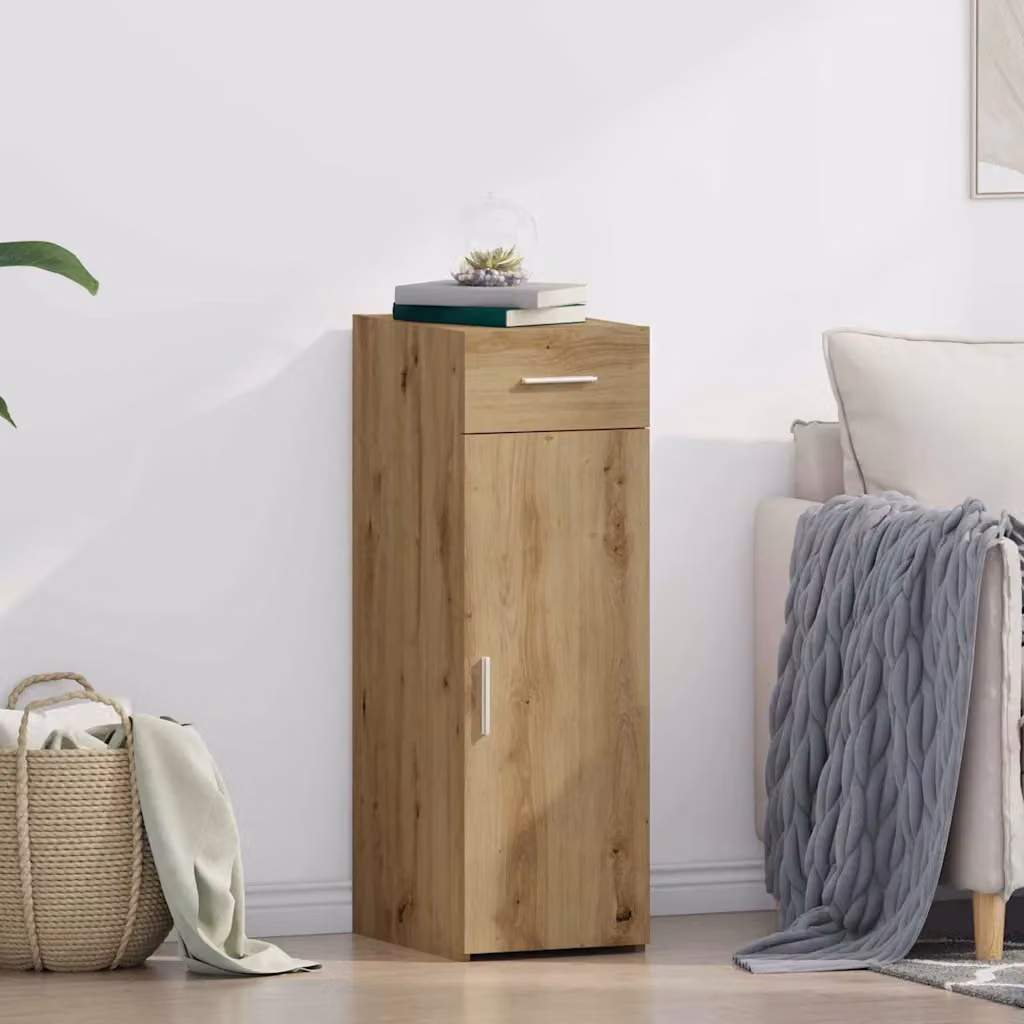 Credenza moderna vidaXL in rovere marrone L/P/H: 30 x 42,5 x 93 cm