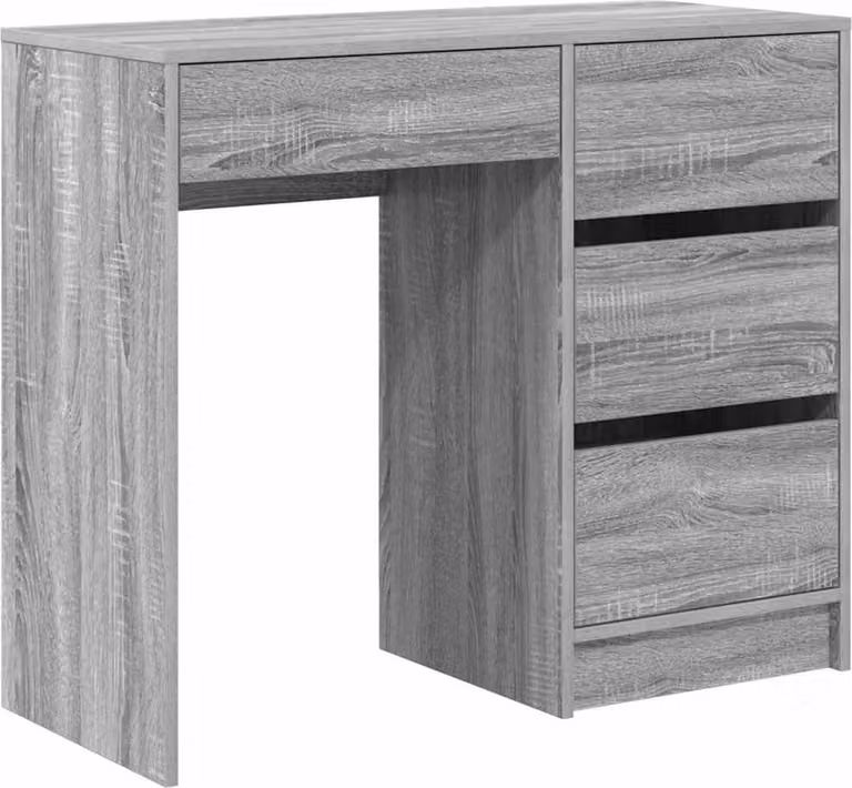 Scrivania Grigio Sonoma 90 x 37.5 x 75 cm Legno multistrato