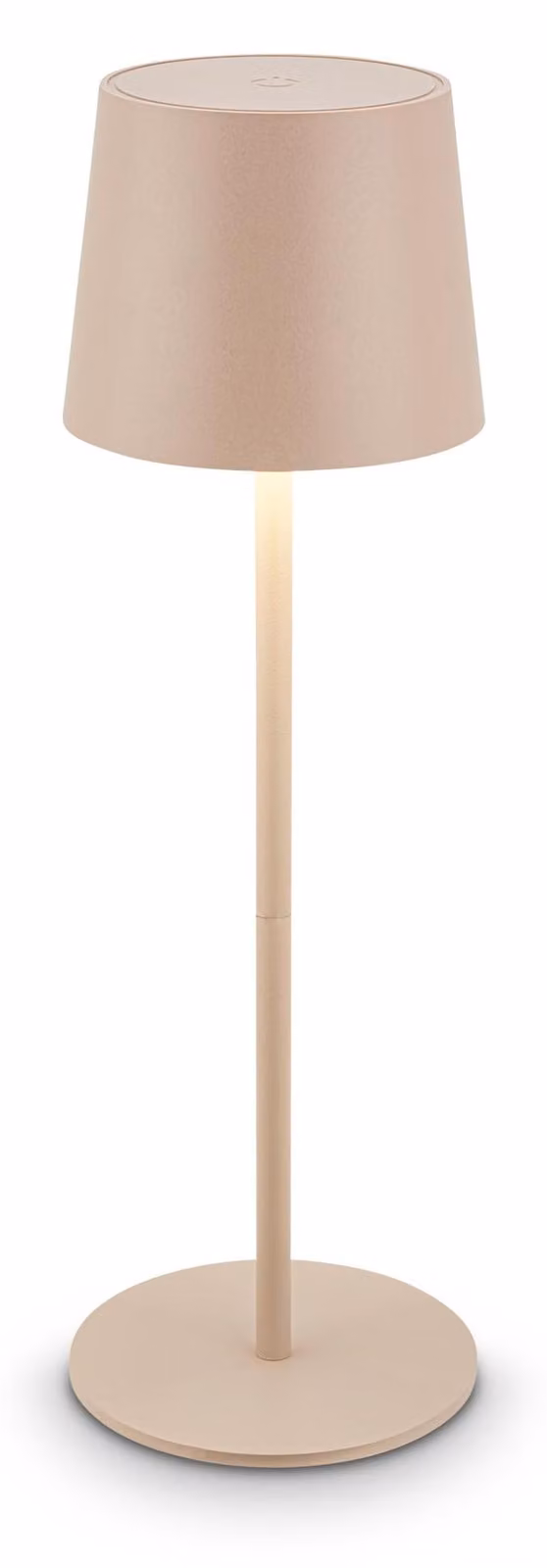 Lampada da tavolo LED, senza fili, grado di protezione IP44, dimmerabile, con batteria ricaricabile, dimensioni 11x34,5 cm